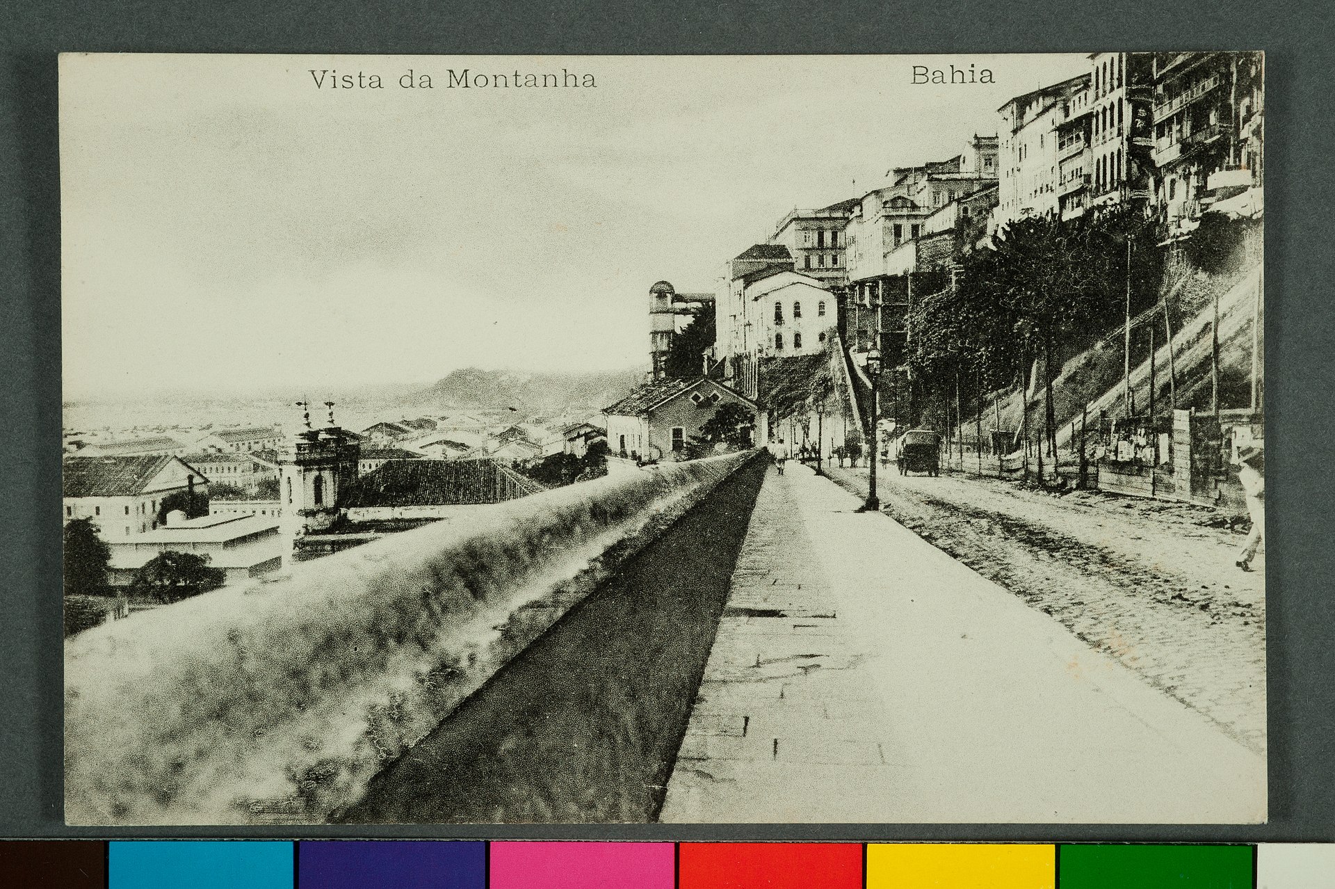 Imagem de referência de Vista da Montanha - Bahia, descrito nos dados abertos como item da Coleção Cartões Postais, no Museu Paulista