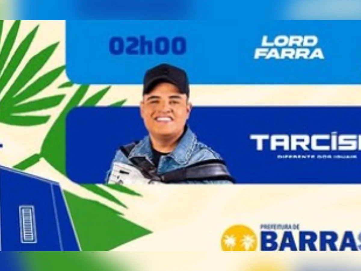 Justiça barra show de R$ 500 mil de Tarcísio do Acordeon no interior do PI