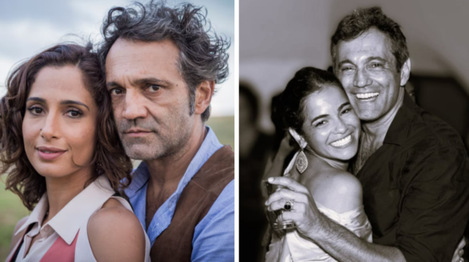 Lucianna Lima, viúva de Domingos Montagner, fez homenagem póstuma ao ator
