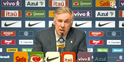 Ancelotti anunciou a lista de convocados Foto: Reprodução/Youtube/CBF