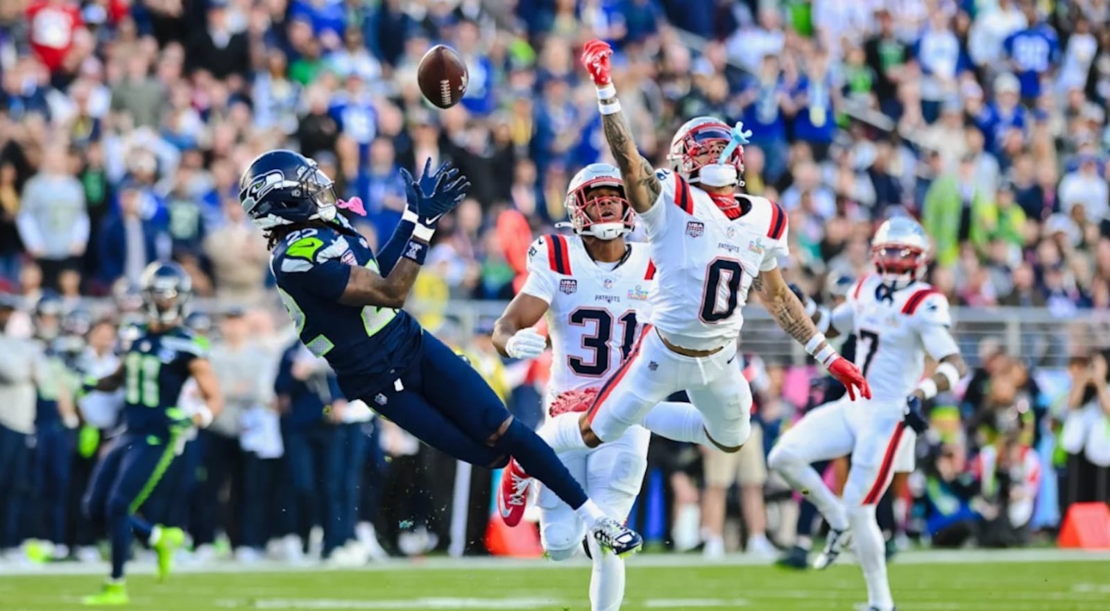 Seattle Seahawks dominou final contra o New England Patriots no último Super Bowl Reprodução Site/Seattle Seahawks