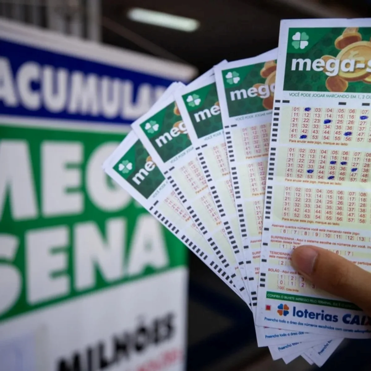 Mega-Sena: aposta do DF acerta a quina e leva R$ 19,7 mil