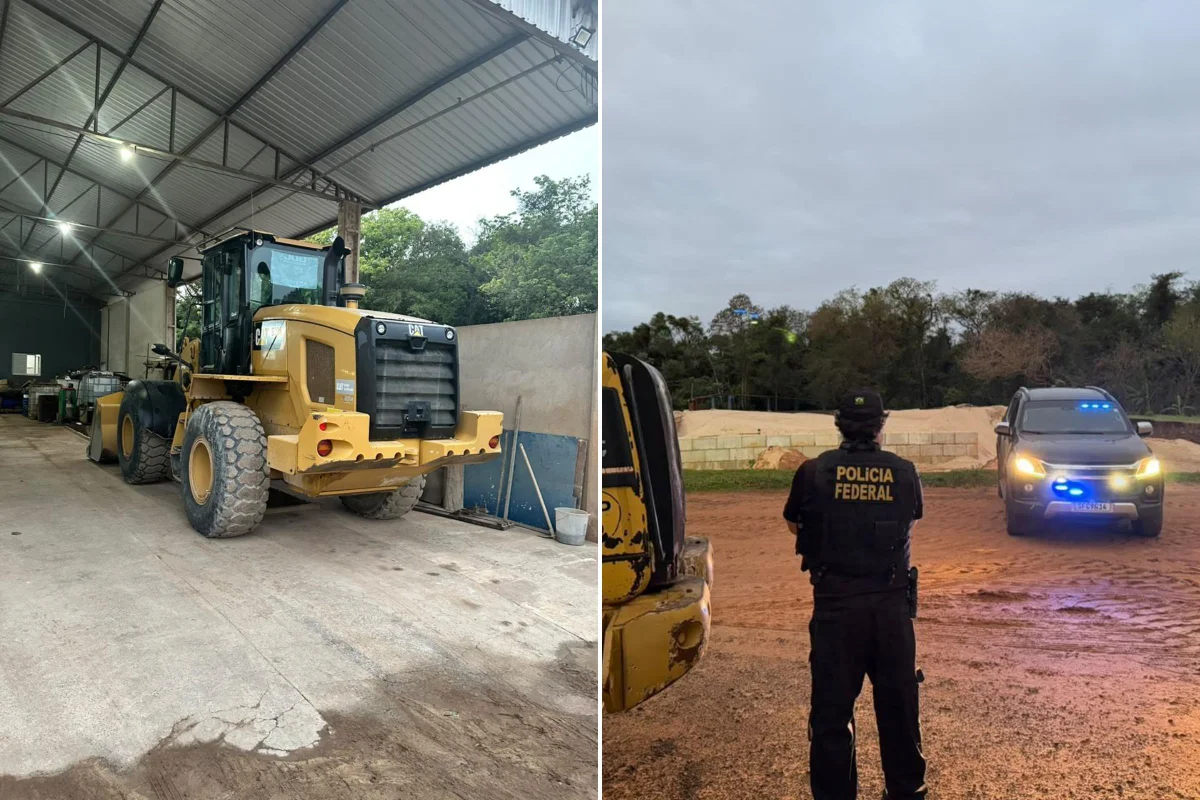Grupo que extraiu areia de rio é alvo da PF e tem R$ 1,5 bilhão bloqueado