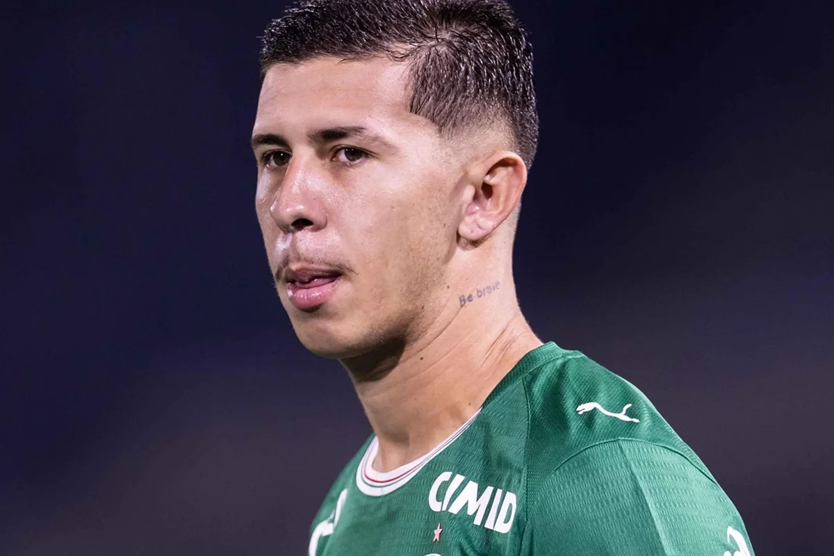 Felipe Teresa, do Palmeiras, reage após ser acusado de agressão contra a ex - Metrópoles