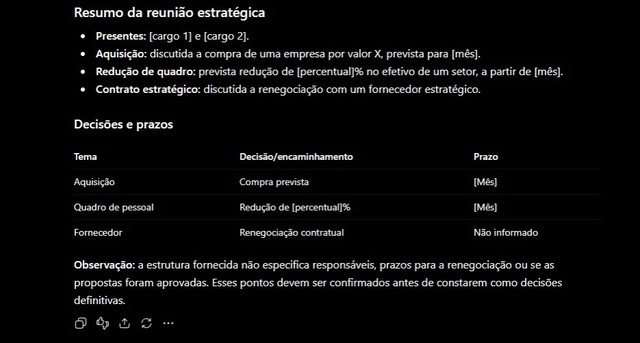 8 informações do trabalho que você não deve digitar no ChatGPT