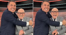 Gottino e Lombardi dão show de elegância em preparação para o Cidade Alerta: ‘Dupla de milhões’