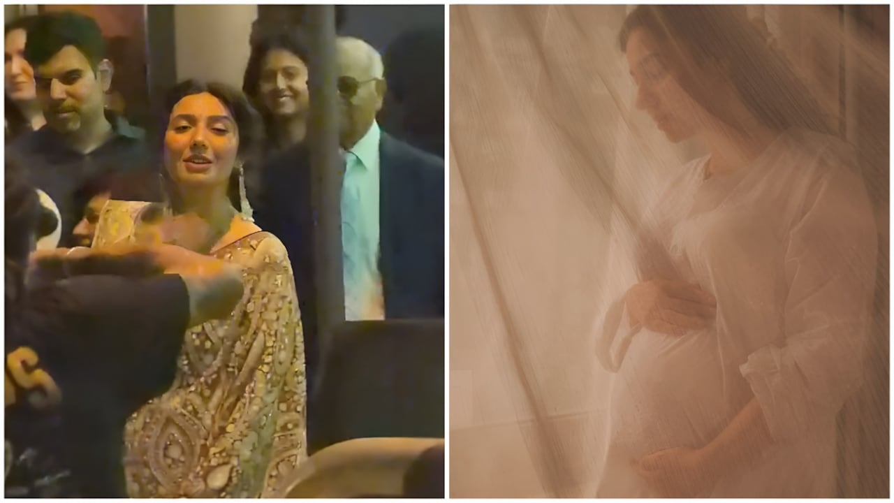 A atriz paquistanesa Mahira Khan revela segunda gravidez aos 41 com foto de barriga