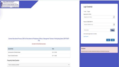 IBPS PO Mains Admit Card 2026 released at ibps.in, direct link to download here