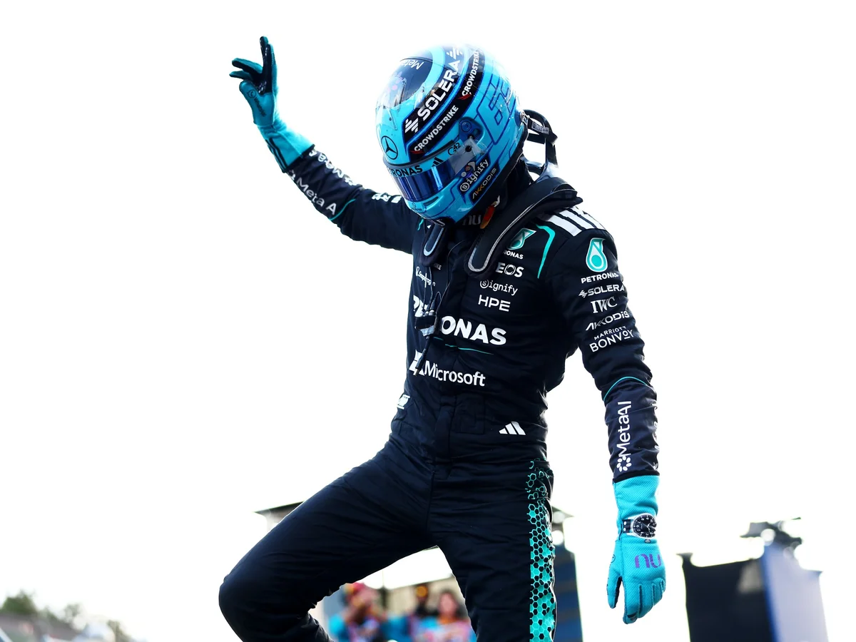 F1: George Russell é pole position no Azerbaijão; Bortoleto larga em 17º