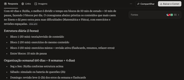 Perplexity pode ajudar na revisão para o Enem? Saiba como usar a IA