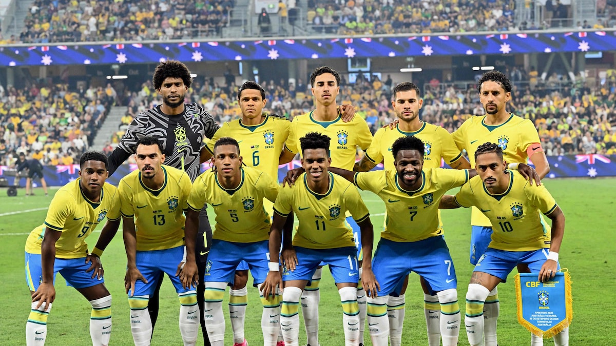 Ancelotti e Vini Jr. são os piores do Brasil em empate com a Austrália; veja notas