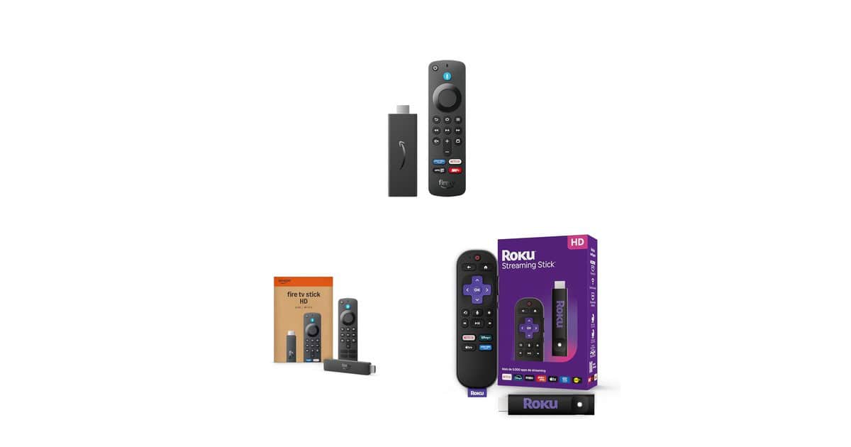 Fire TV Stick ou Roku? Escolha o seu dispositivo de streaming em promoção na Amazon