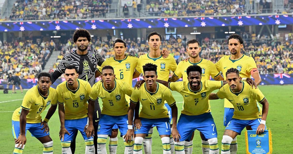 Ancelotti e Vini Jr. são os piores do Brasil em empate com a Austrália; veja notas
