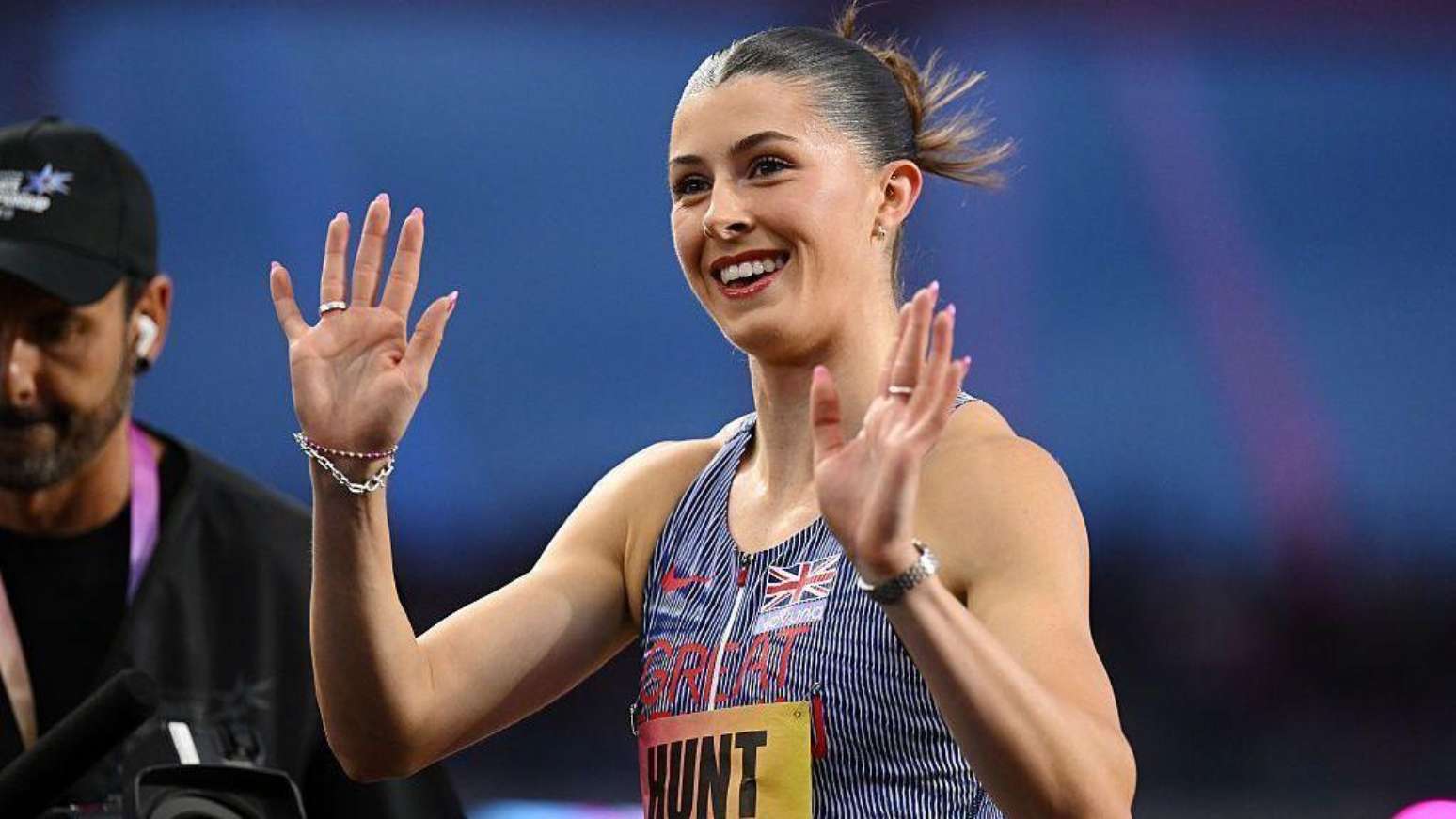 'Sydney Sweeney, esta &eacute; a apar&ecirc;ncia das mulheres no esporte', declarou a corredora Amy Hunt sobre o an&uacute;ncio