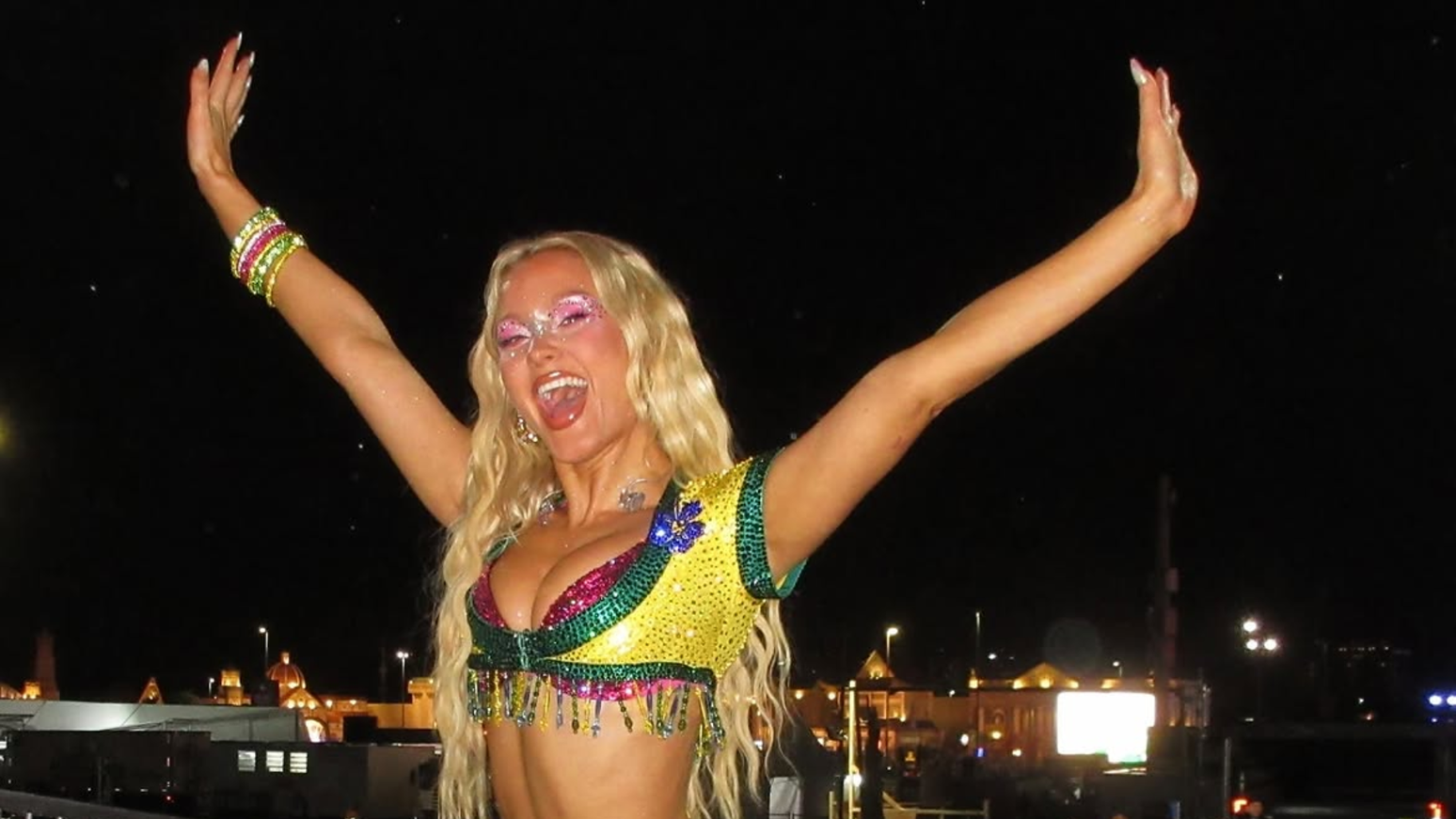 Zara Larsson se apresentou no Rock in Rio no último domingo, 13