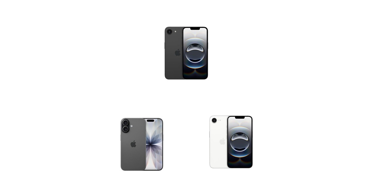 iPhone 16e ou iPhone 17? Veja uma seleção de modelos Apple em promoção na Amazon
