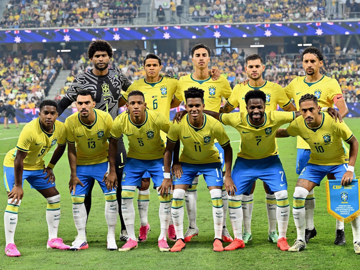 Ancelotti e Vini Jr. são os piores do Brasil em empate com a Austrália; veja notas