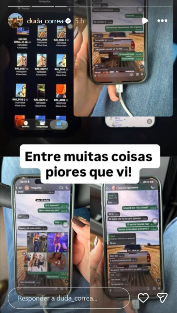 Agrônomo que traiu ex de Rincon admite erro após prints vazados: “Mudei” - destaque galeria