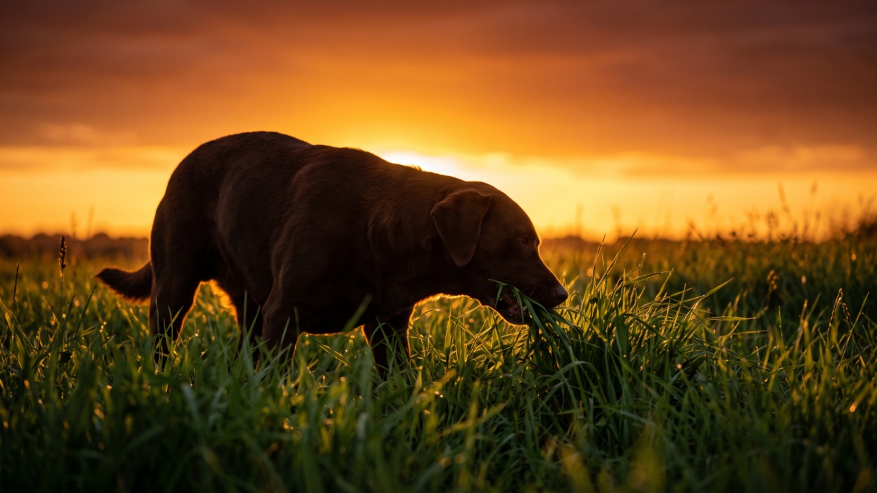 Veterinários explicam por que o cachorro come grama e por que na maioria das vezes não é sinal de doença, mas de um hábito herdado de antes da domesticação