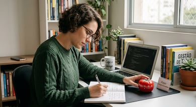Aprenda a Técnica Pomodoro para manter o foco e evitar a falta de concentração