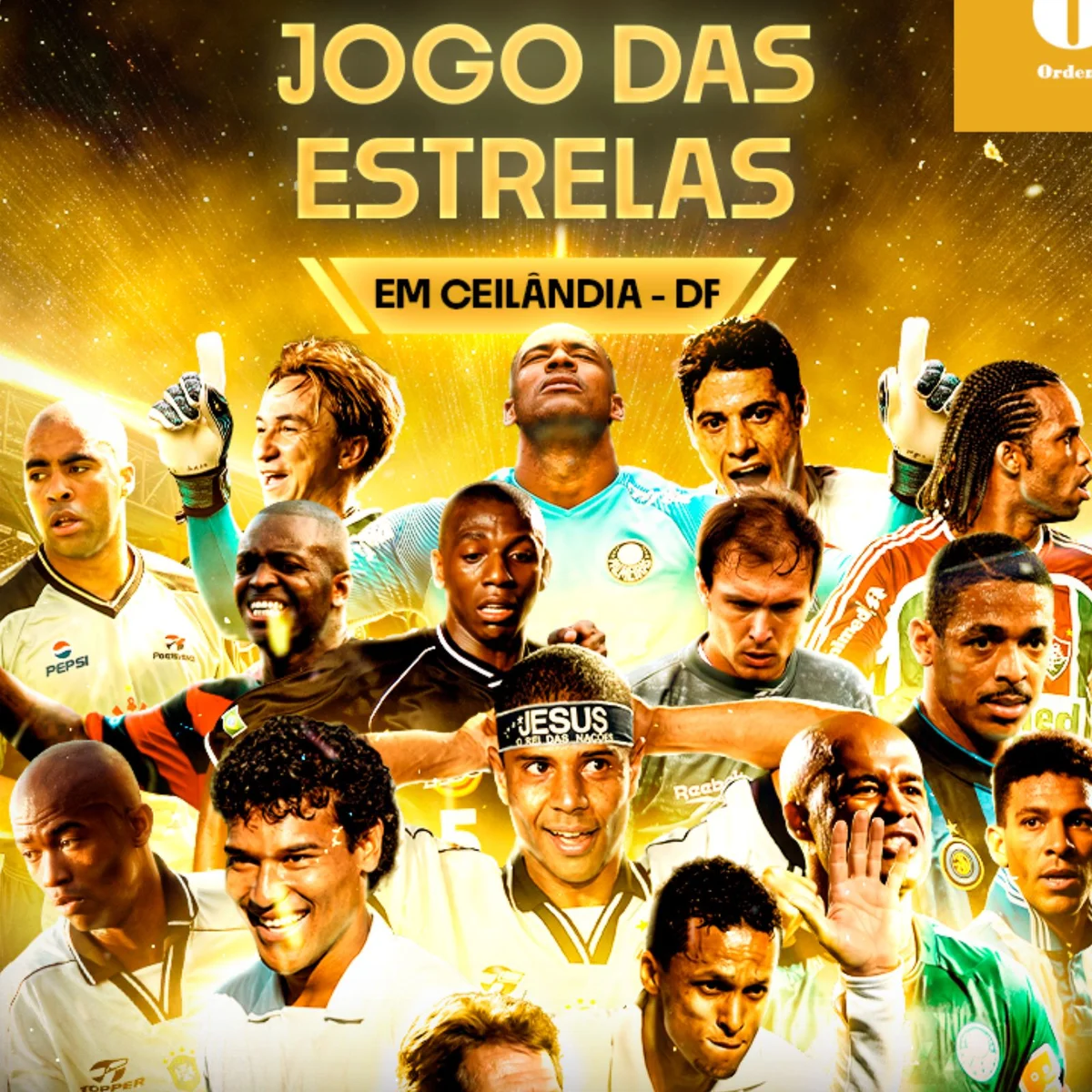 Partida beneficente em Ceilândia reúne campeões mundiais neste sábado