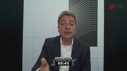 Carlos Portinho (PL), candidato ao Senado do RJ, faz suas considerações finais