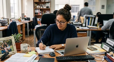Los expertos en psicología coinciden: quienes tienen su escritorio lleno de objetos afrontan una sobrecarga emocional y no es solo falta de organización