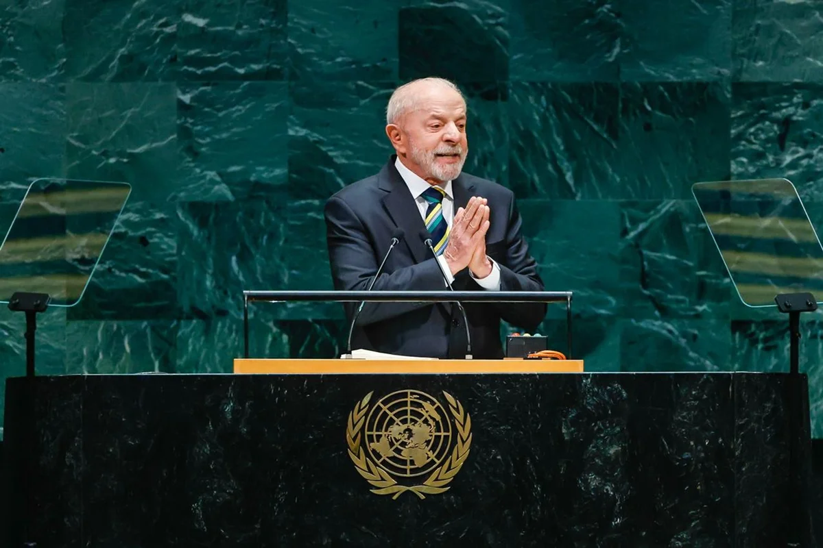 Lula em discurso na ONU: “O Brasil não cabe no quintal de ninguém”