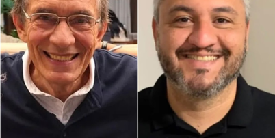 Antônio Roberto Nóbrega de Araújo e Leopoldo Barros Teixeira eram o piloto e copiloto da aeronave que caiu em Santa Catarina Foto: Reprodução/Redes Sociais
