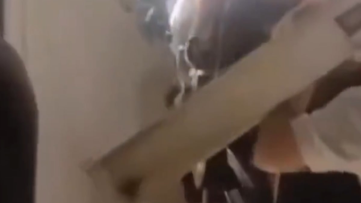 Vídeo: Teto de cabine se solta durante voo de Boeing 737 no Irã