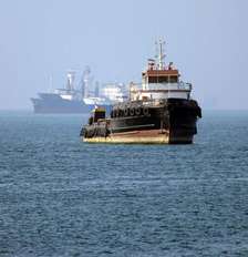 Embarcação foi atingida nas proximidades das ilhas de Hengam e Qeshm Foto: ANSA / Ansa - Brasil