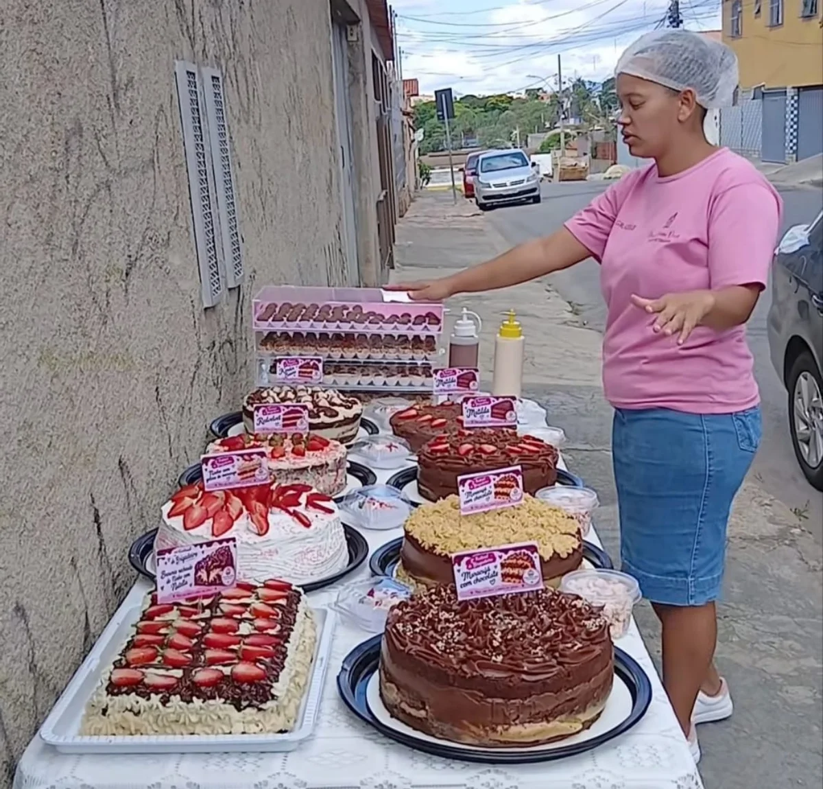 Imagem da matéria: Confeiteira de BH viraliza após pedir ajuda para vender seus doces